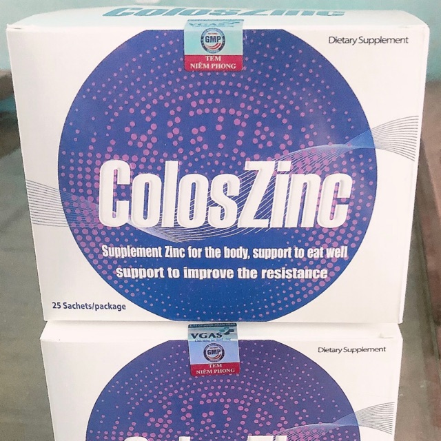 kẽm hữu cơ gluconat ColosZinc