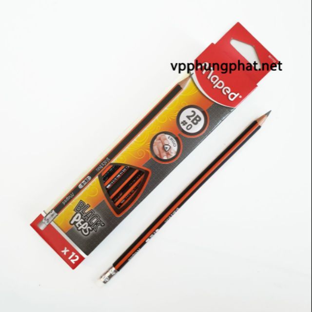 Hộp 12 Bút Chì Gỗ Maped (Hàng Chính Hãng)