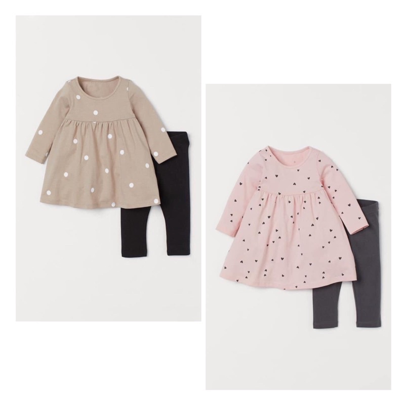 Bộ quần áo dài tay babydoll chuẩn us