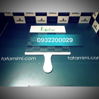 Biển đón sân bay cầm tay mica A4