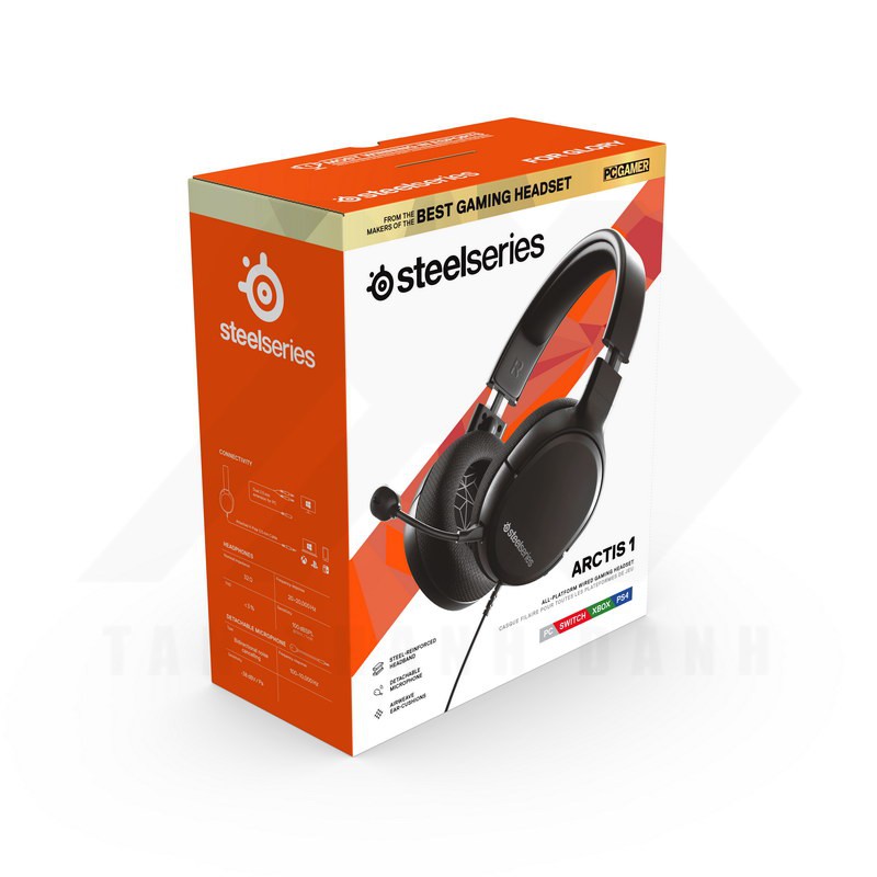 [Mã SKAMPUSHA7 giảm 8% đơn 250k]Tai Nghe SteelSeries Arctis 1 - Hàng Chính Hãng