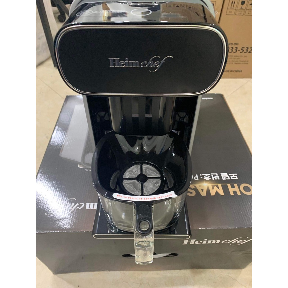 Máy Làm Sữa Hạt Heimchef Hàn Quốc, Bảo Hành 12 Tháng