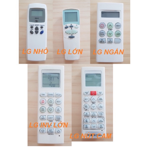 Remote thay thế khiển máy lạnh LG