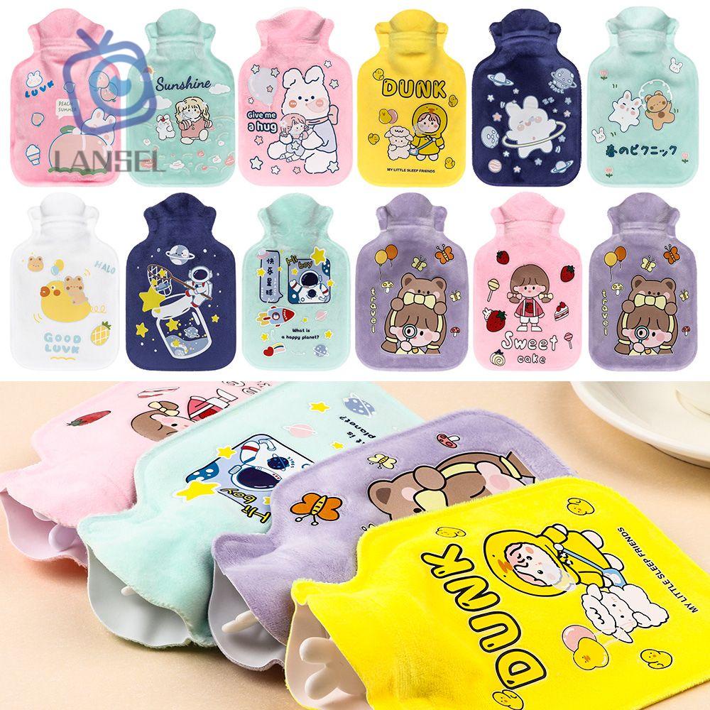 Bình Nước Sưởi Ấm Hình Hoạt Hình Dễ Thương Chống Nổ Tái Sử Dụng Tiện Lợi