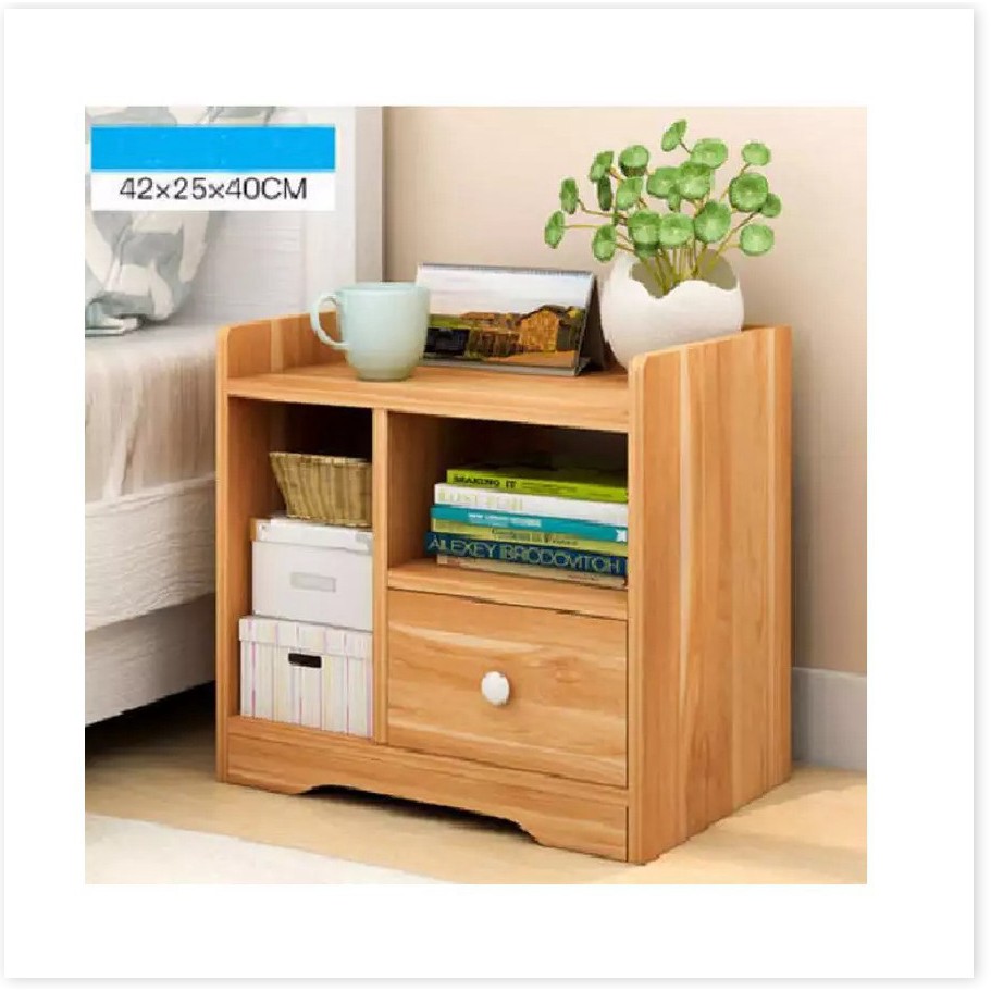 (TỦ - KỆ) GỖ ĐẦU GIƯỜNG CÓ NGĂN KÉO DỄ LẮP GHÉP ( TỔNG KHO GIA DỤNG GIÁ RẺ ) | BigBuy360 - bigbuy360.vn