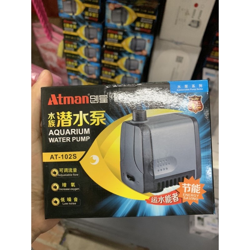 Bơm Atman 101s, 102s, 103s, 104s về số lượng lớn, dùng cho bể cá cảnh, bể thuỷ sinh