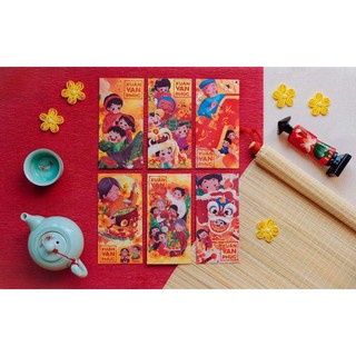 Bộ 10 Lì Xì Tết chất đẹp
