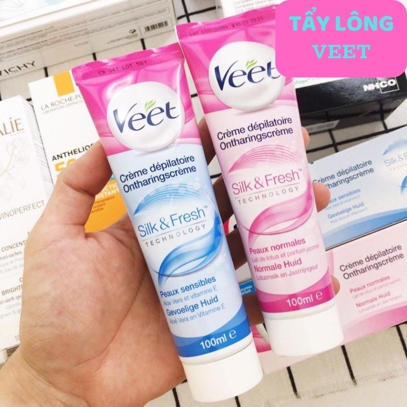 Kem tẩy lông Veet 100ml Hàng nội địa Pháp. | WebRaoVat - webraovat.net.vn