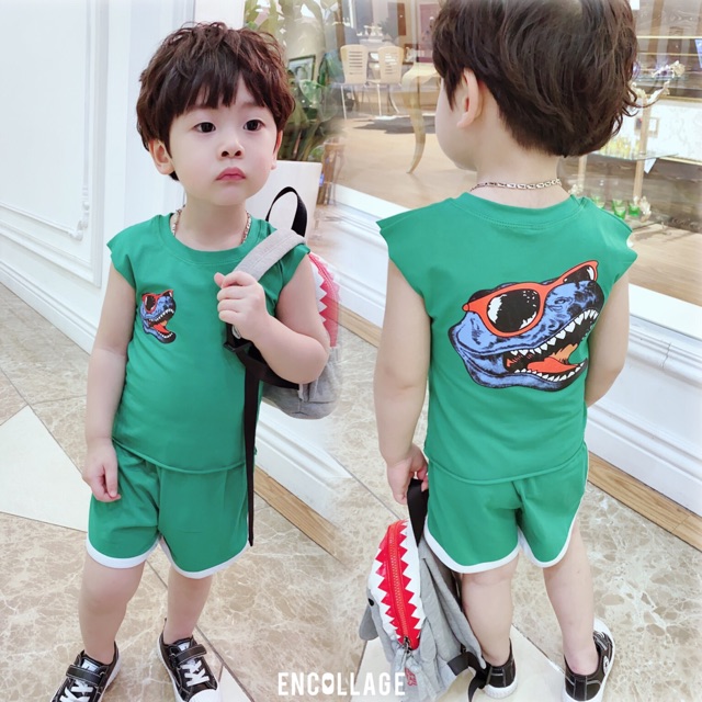 Bộ khủng long cho bé sz 7-20kg