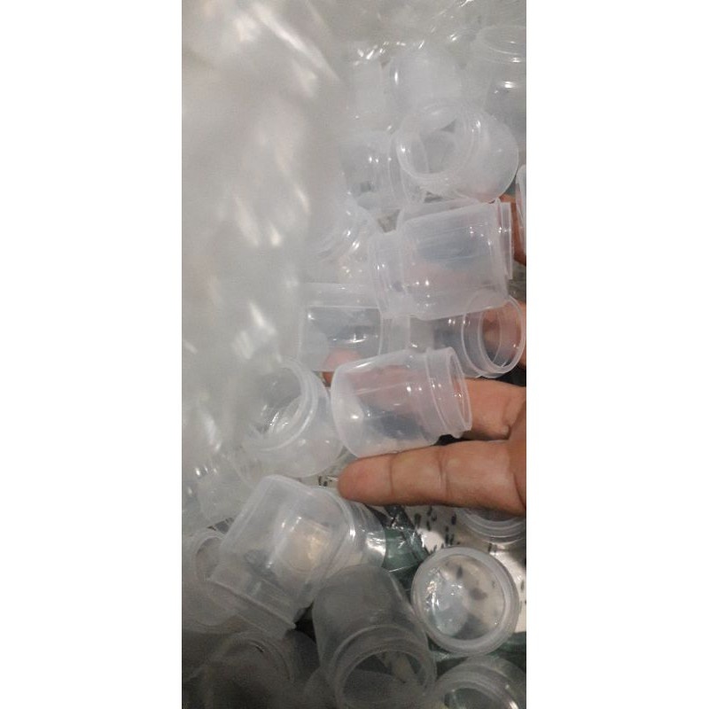 100 Hủ nhựa mềm 20ml/30ml Chai lọ mỹ phẩm, ly nhựa, túi xốp, túi zip và các loại bao bì nhựa, giấy, thủy tinh khác