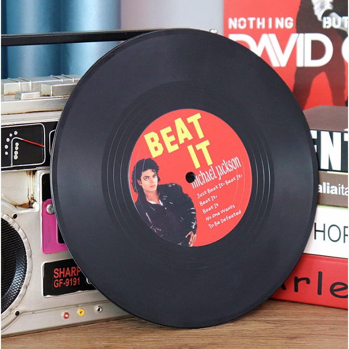 Đĩa than trang trí tường Decor phòng