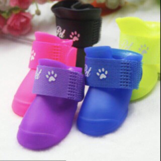 GIÀY NHỰA ĐI MƯA, CHỐNG NƯỚC CHO THÚ CƯNG