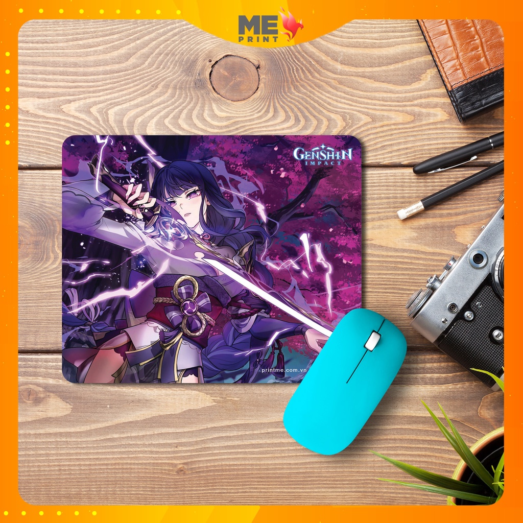 Lót chuột Genshin Impact, Pad chuột in theo yêu cầu đủ loại anime – game – manga giá rẻ PRINTME SHOP