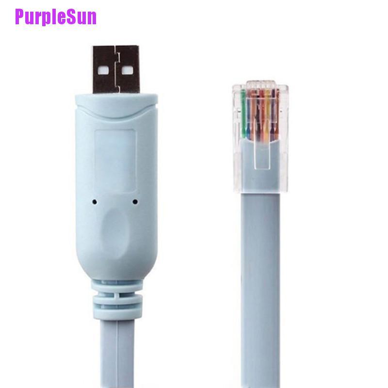 PurpleSun USB to RJ45 For Cisco USB Console Cable | BigBuy360 - bigbuy360.vn