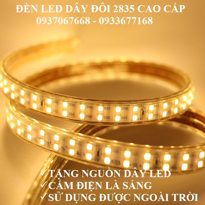[VIDEO] COMBO 20M ĐÈN LED DÂY 2835 2 HÀNG LED CỰC SÁNG + TẶNG 01 NGUỒN