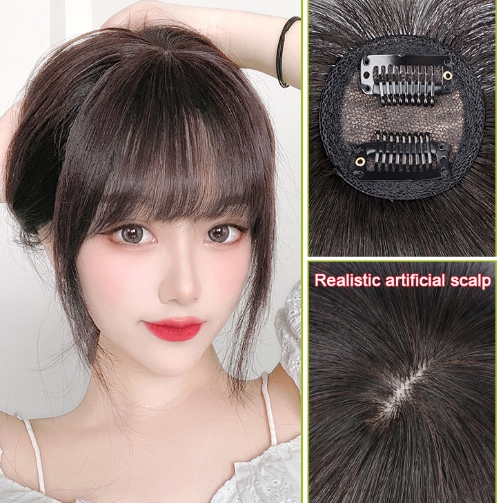 Tóc Mái Giả Dài Thời Trang Cho Nữ