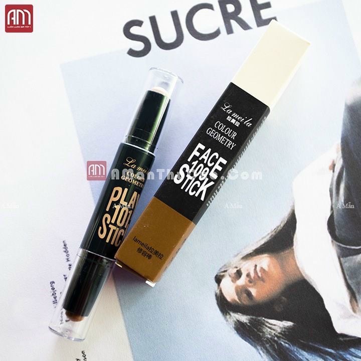 Bút Tạo Khối Che Khuyết Điểm 2 Đầu Lameila