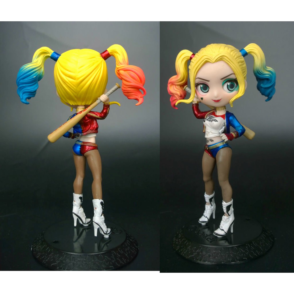 Mô hình Joker và Harley Quinn chibi cosbaby cute cao 14cm