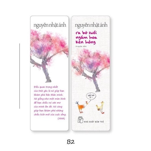 Sách - Ra Bờ Suối Ngắm Hoa Kèn Hồng - Bìa Cứng - Tặng Kèm Bookmark Bồi Hai Mặt + Thiệp Trái Tim In Bài Thơ Của Tác Giả