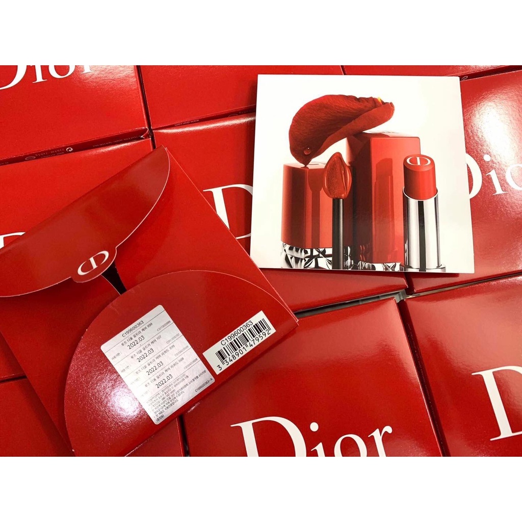 Vỉ Son Dior Rouge Ultra Care 786-999-675-989 Có Cọ Đi Kèm