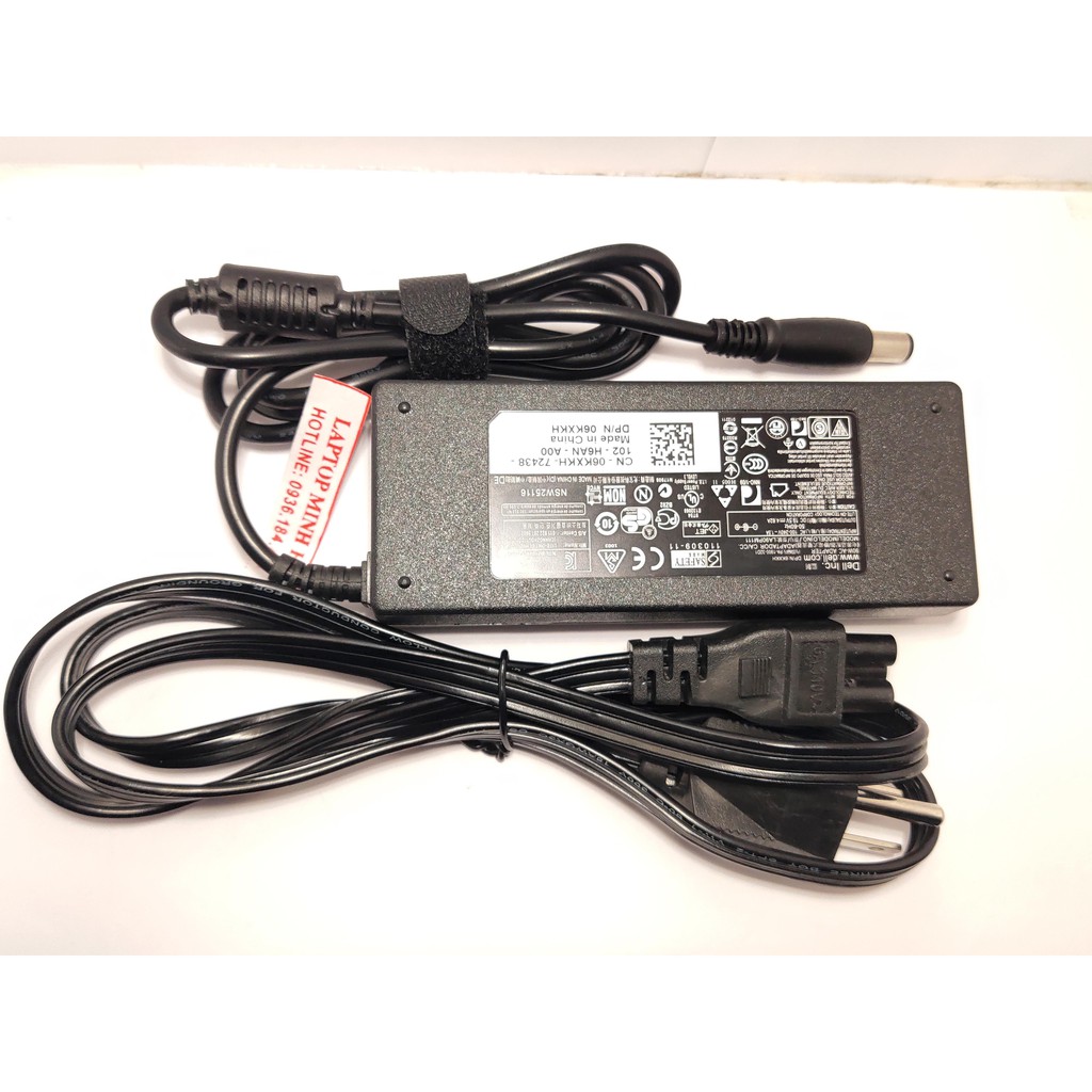 Sạc laptop Dell Inspiron 1545 1526 1525 5423 5421 3421 1470 1420 5437 3437 1440 5323 1120 630m Zin tặng kèm dây nguồn