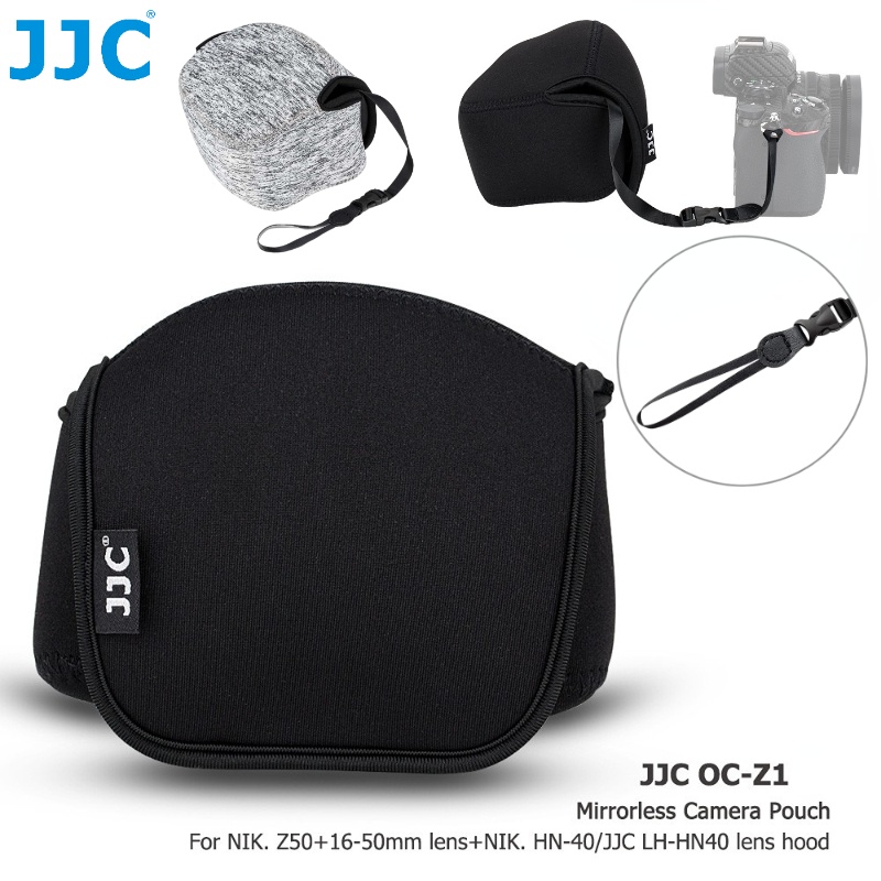 JJC Túi đựng máy ảnh Hộp đựng bảo vệ bằng nhựa tổng hợp chống nước cho Nikon Z FC + Ống kính Nikkor DX 16-50mm, Nikon Z50 + Ống kính Nikkor DX 16-50mm, FUJI. X-S10 + Ống kính 15-45mm và nhiều máy ảnh khác