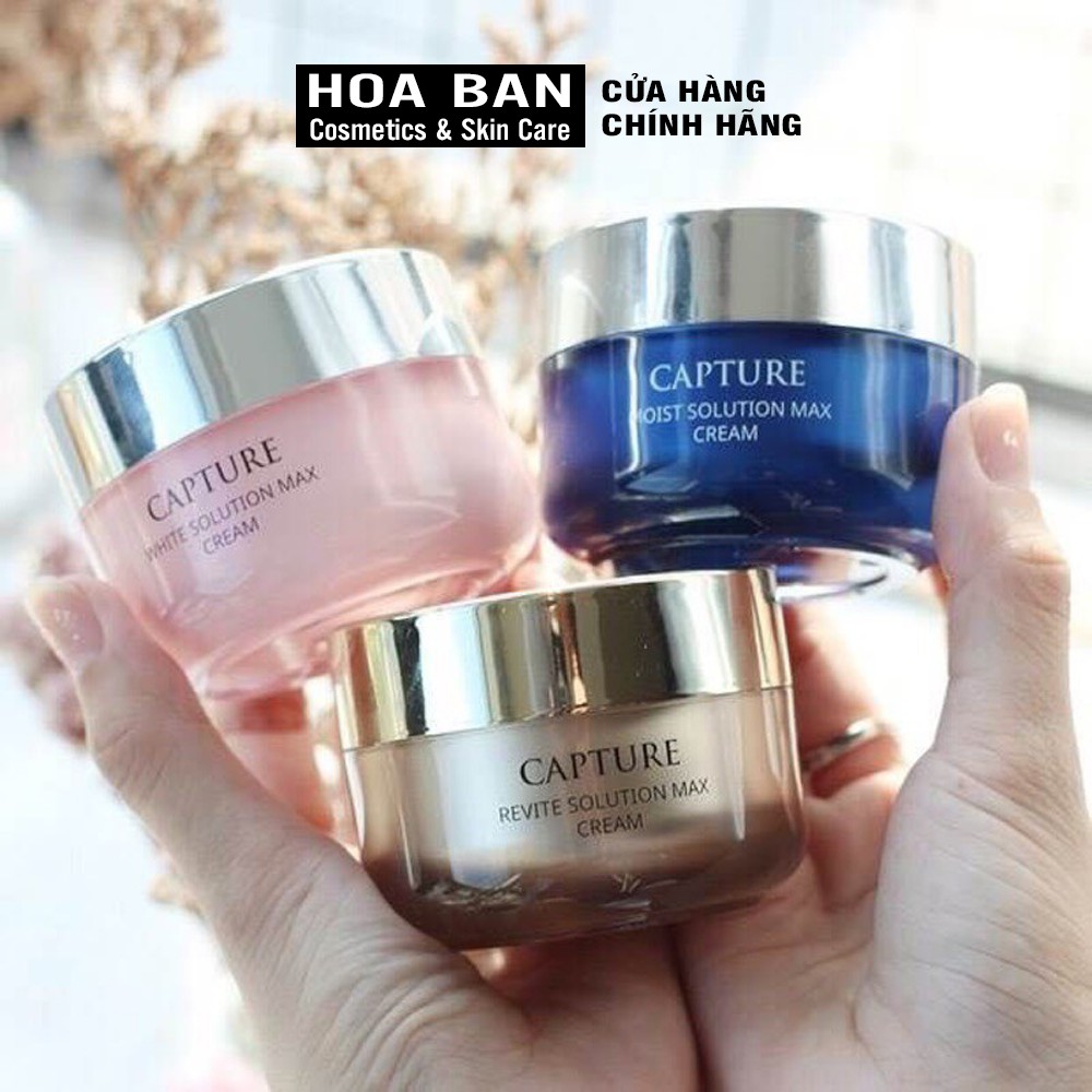 [ Mẫu Mới ] Kem Dưỡng AHC Capture Cream Dưỡng Ẩm, Trắng Da, Chống Lão Hoá 50ml