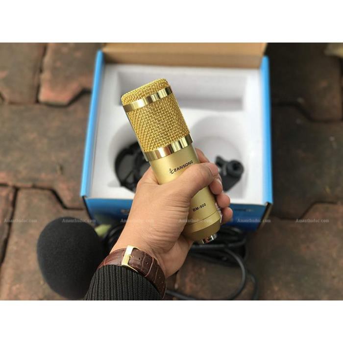 Mua ngay Micro thu âm bm900 MIC LIVE STREAM cho các sound card [Freeship 10k]