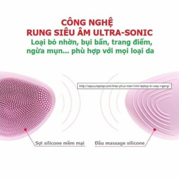 Máy Rửa Mặt Facial Sonic 3in1 Cao Cấp – Facial Brush Tích Sạc Usb Nhỏ Gọn Chống Nước Rung Sóng Âm