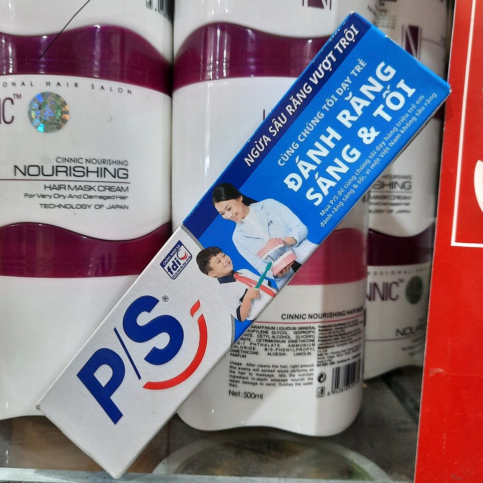 Kem Đánh Răng P/S Ngừa Sâu Răng Vượt Trội, Trà Xanh 100g