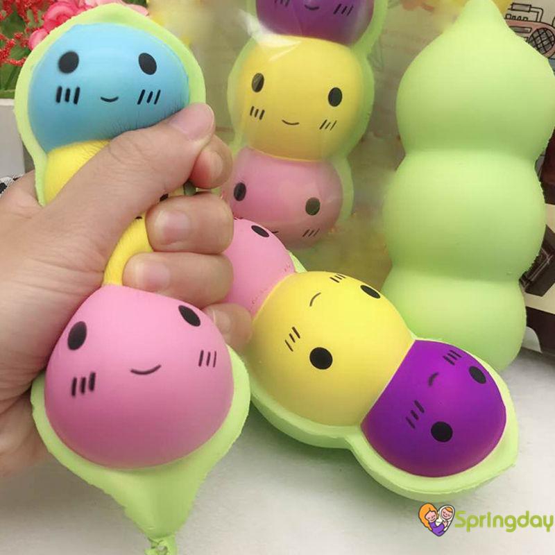 Đồ Chơi Squishy Hình Đậu Hà Lan 15cm