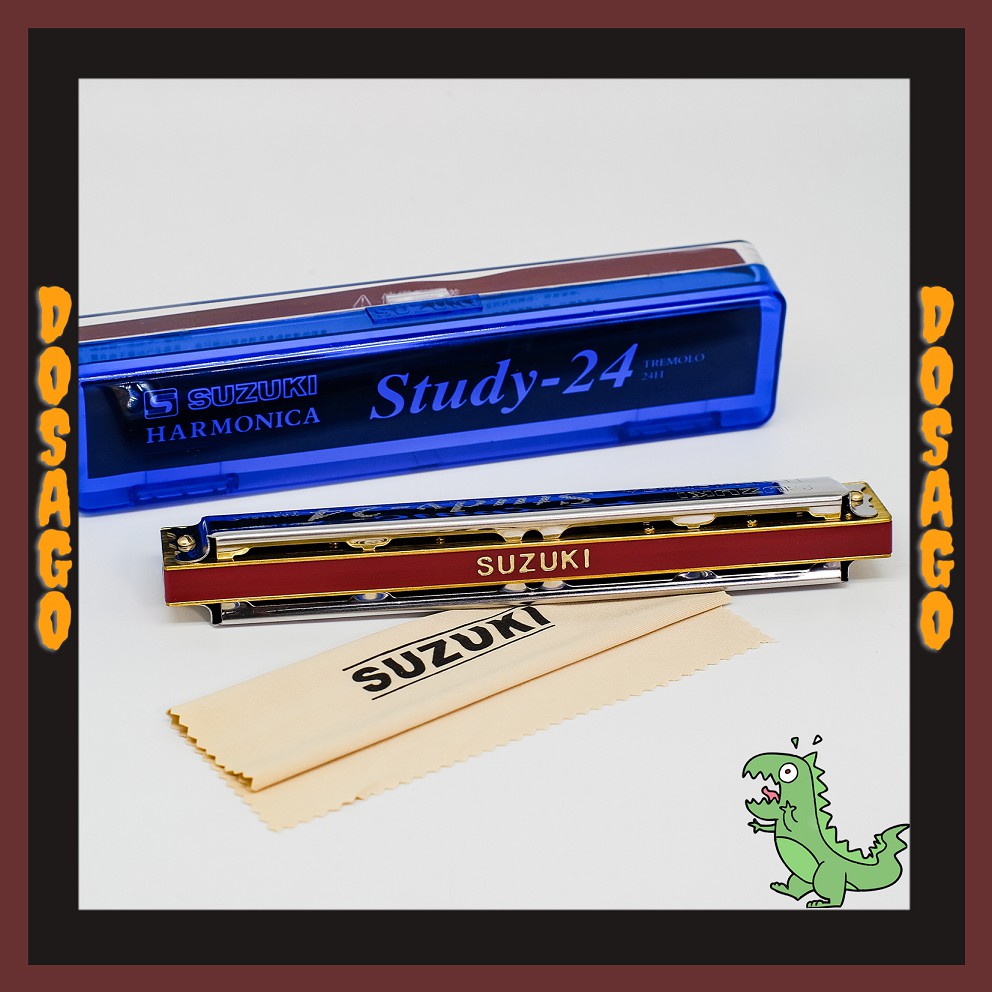 Chính hãng - kèn Harmonica Suzuki model Study 24 , W-24 , 1072C , EZR-20 , W-20C