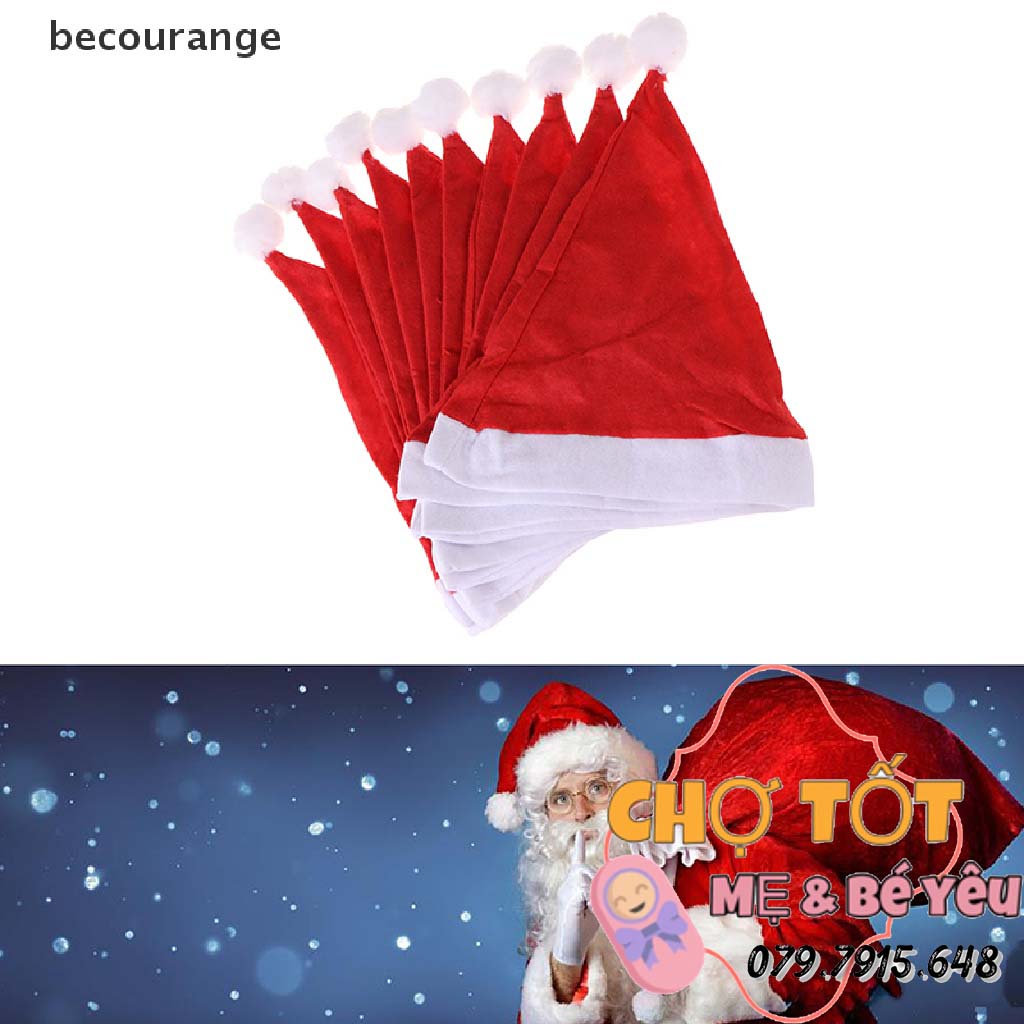 [Nhung Đẹp] Nón Ông Già Noel, Nón Giáng Sinh Và Chúc Mừng Năm Mới