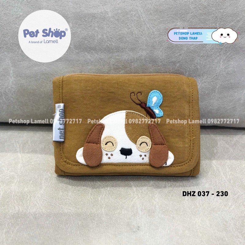 Bóp ví gấp đựng giấy tờ nhiều ngăn PETSHOP - DHZ 037 - NZ 181