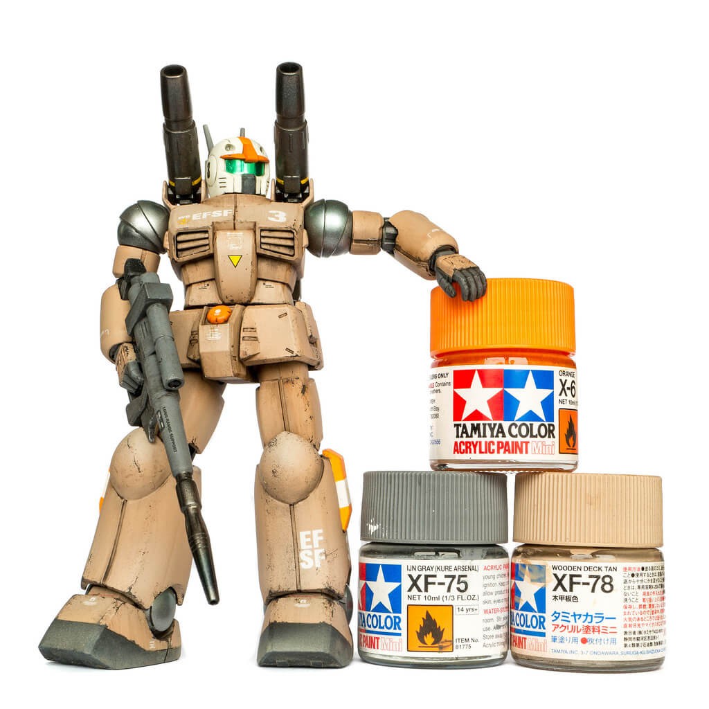 Sơn Tamiya Acrylic  Gốc Nước Tamiya Paint chuyên sơn mô hình dung tích 10ml