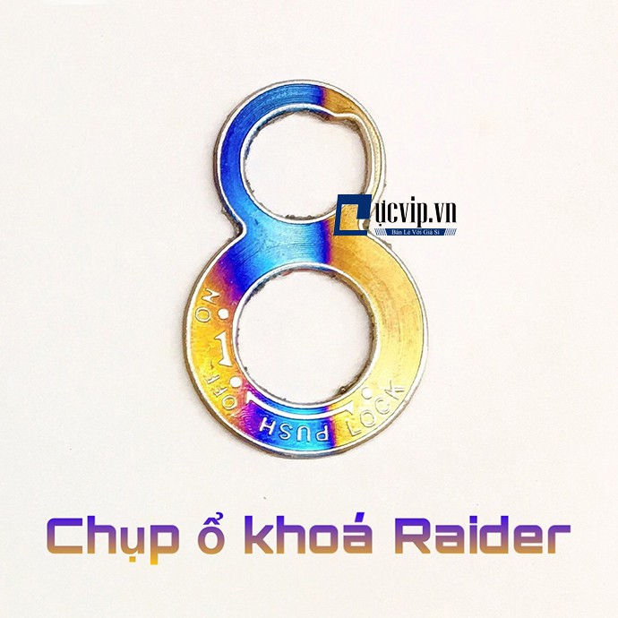 Raider, Satria -Tem Dán Ổ Khóa Titanium