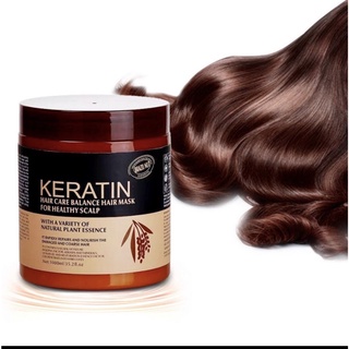 [Hàng chuẩn]Hấp dầu KERATIN COLLAGEN 1000ML LAVENDER BRAZIL NUT - Kem ủ tóc KERATIN tự nhiên siêu mềm mượt