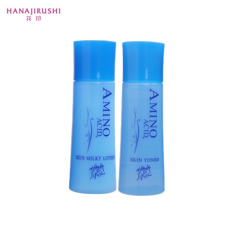 Bộ chăm sóc da axit amin HANAJIRUSHI Gồm Toner + Lotion