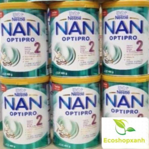 Combo 3 lon Sữa NAN OPTIPRO 2 Mẫu Mới 400g (Date 2021)