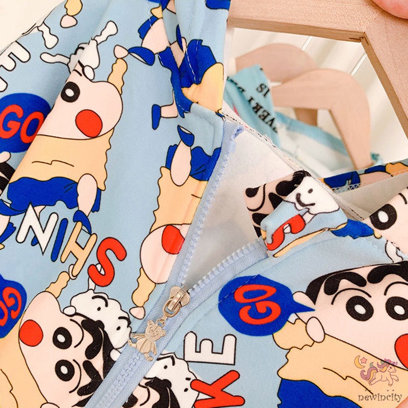 Áo khoác có mũ trùm ấm áp thời trang xuân thu phong cách Hàn Quốc dành cho trẻ em