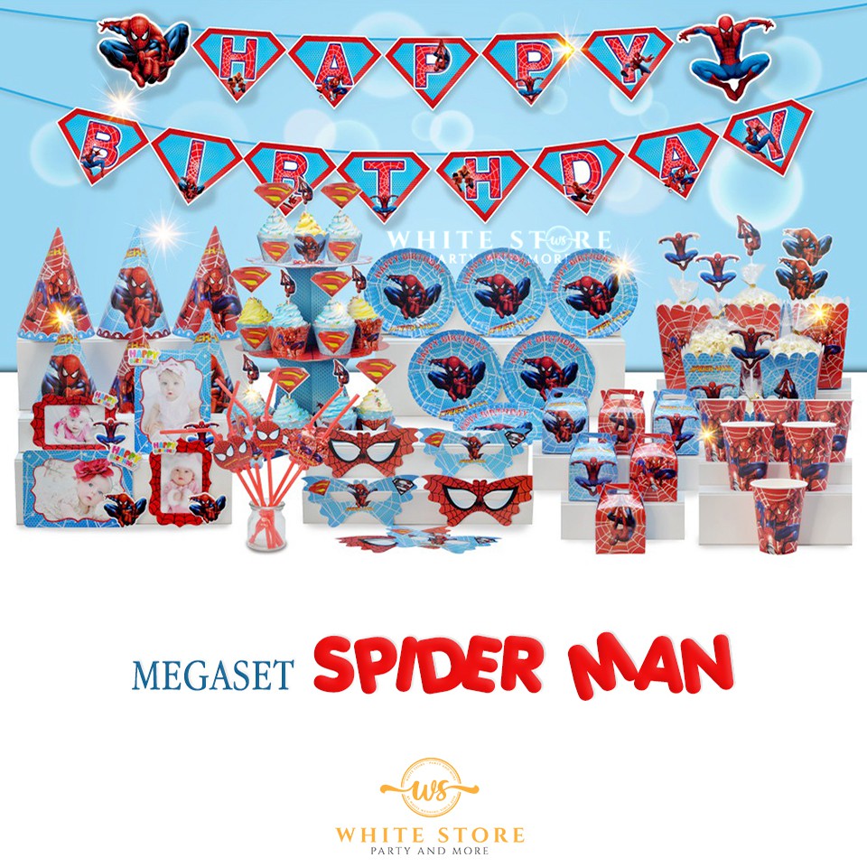 Mega Set Trang Trí – SPIDERMAN