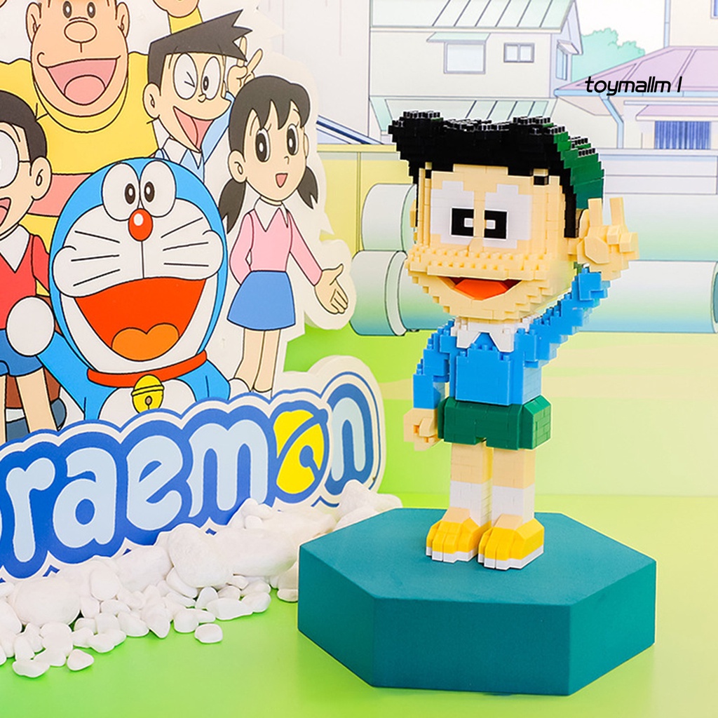 Bộ đồ chơi lắp ráp mô hình nhân vật Doraemon đáng yêu