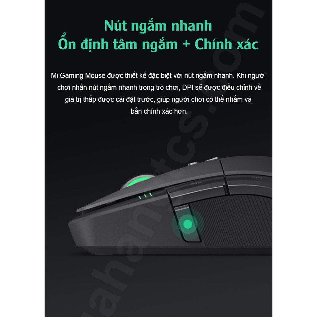 Chuột Gaming Xiaomi Wireless mouse - Chuột game xiaomi - 2 chuẩn kết nối không dây và có dây