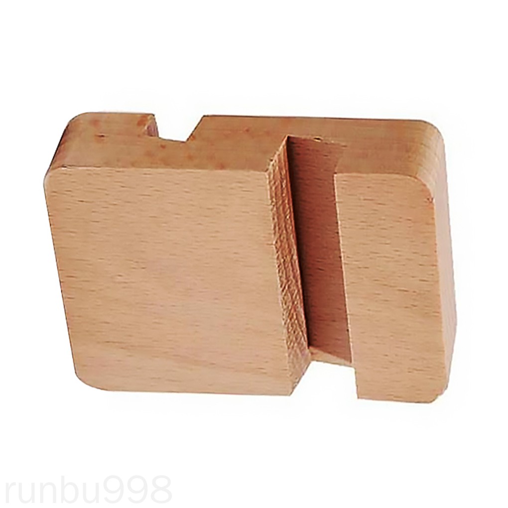 Giá Đỡ Điện Thoại Di Động Để Bàn Bằng Gỗ Thời Trang Sành Điệu Newbu998