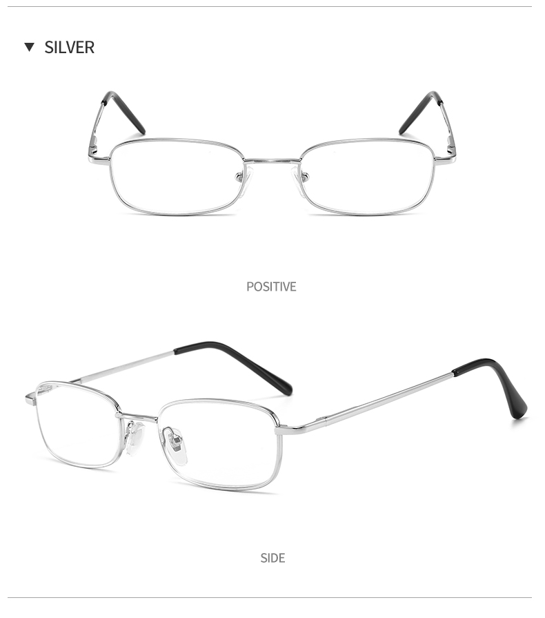 Kính đọc sách của phụ nữ chống ánh sáng xanh Chất liệu kim loại kính đọc sách của nam giới