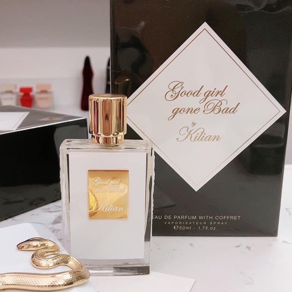Nước hoa chính hãng Kilian Good Girl Gone Bad rắn trắng 50ml CÓ HỘP