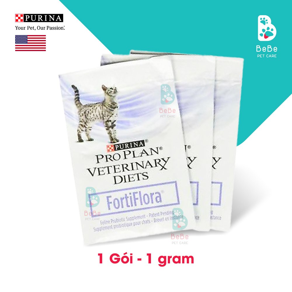 Men Tiêu Hoá PURINA FortiFlora Pro Plan Hỗ Trợ Và Ổn Định Đường Tiêu Hoá Cho Mèo