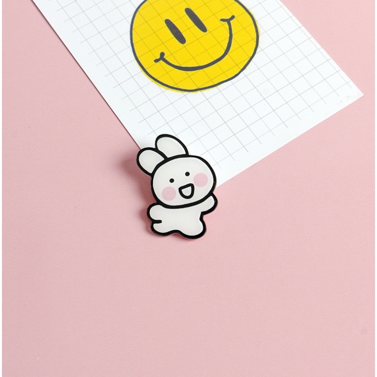 Sticker cute pin cài áo phụ kiện trang trí túi xách balo VIVAHOUSE ST00