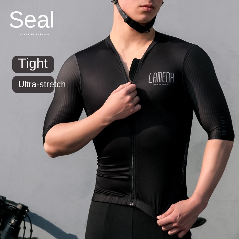 Lameda Áo Jersey Tay Dài Đi Xe Đạp Leo Núi Chuyên Nghiệp Cho Nam