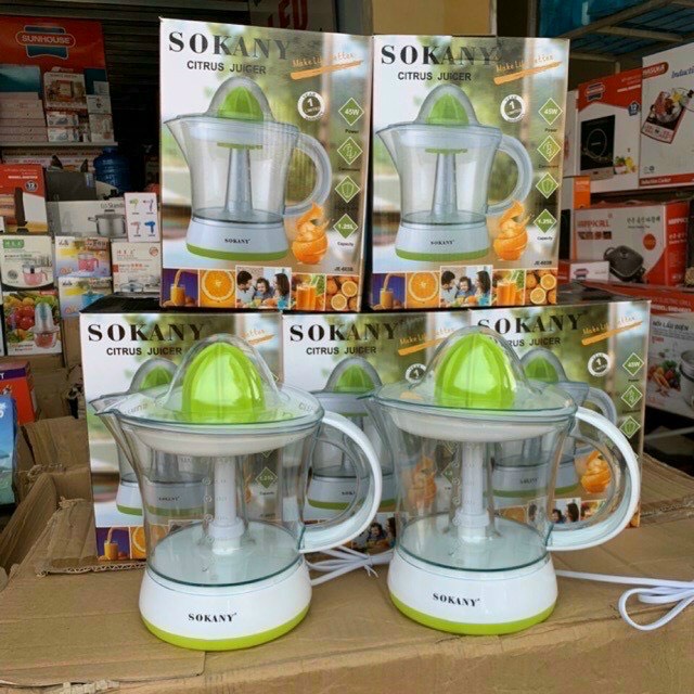 Máy vắt cam Sokany JE-601D 700ML 40W Bảo Hành 12 Tháng Chính Hãng